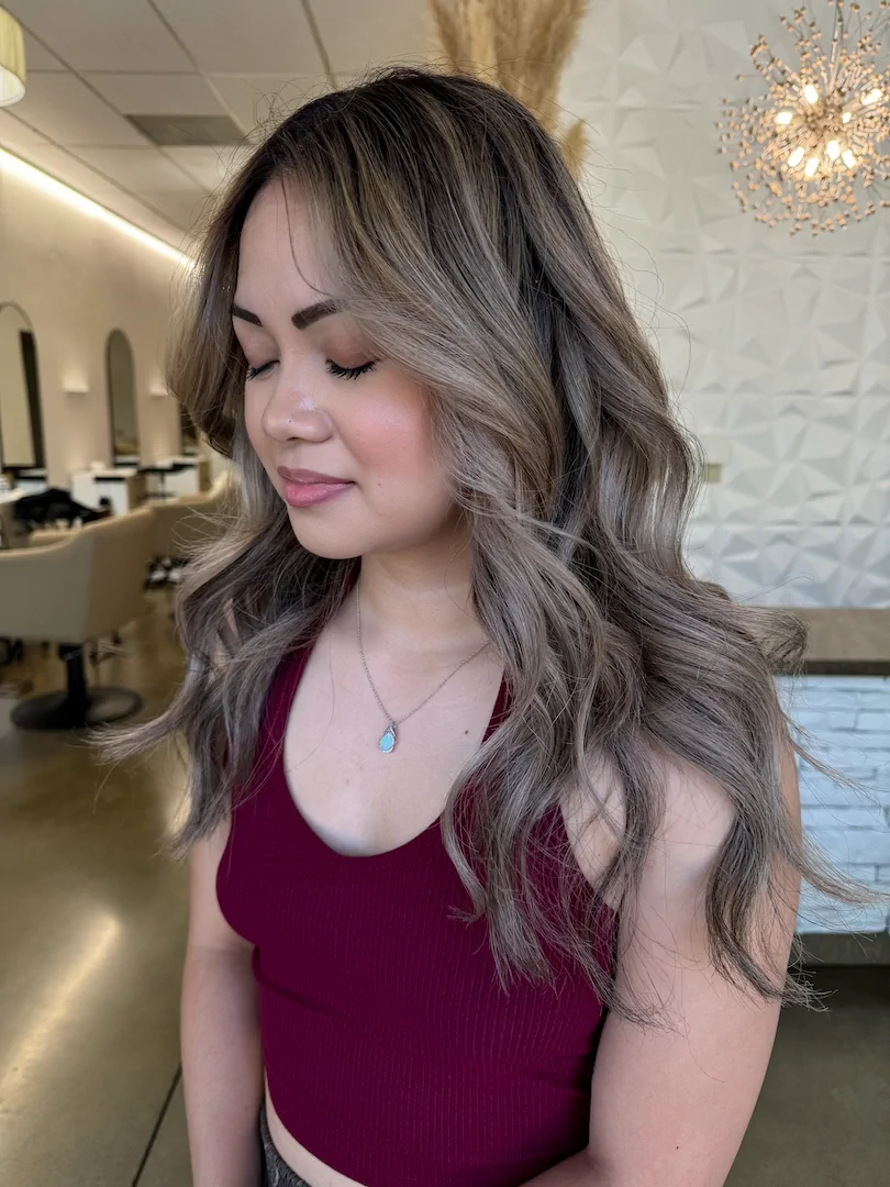 brown balayage